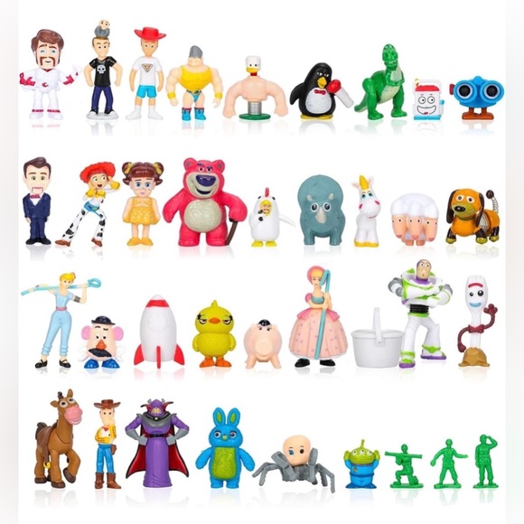 36 Toy Story Characters Mini Figurine Set - Picture 2 of 5